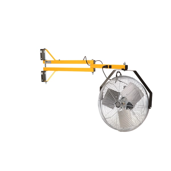 Tpi Dock Arm Fan Head, 18 in Blade Dia, 120V - 40-LDF-TE