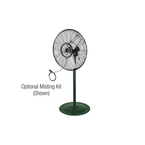 King Electric Outdoor Air Circulator, 24 in Blade Dia, Oscillating - PFO-24
