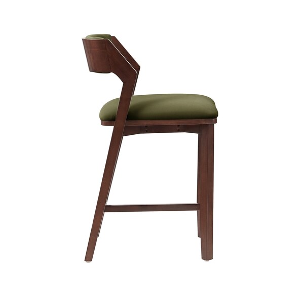 Manhattan Comfort Patricia Counter Stool  in Turtle Green - CS023-GR