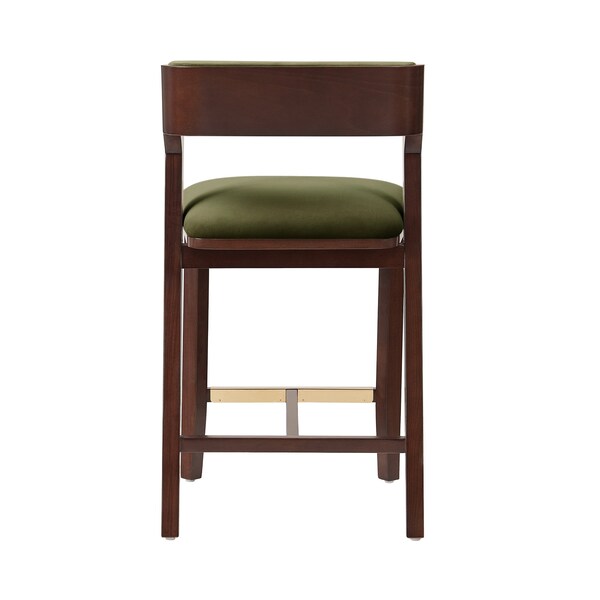 Manhattan Comfort Patricia Counter Stool  in Turtle Green - CS023-GR