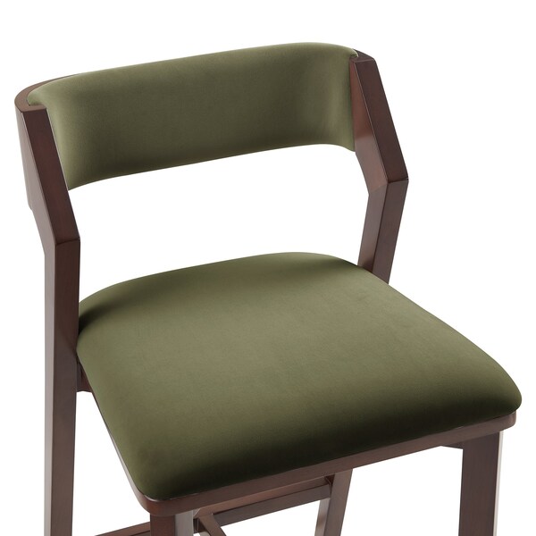 Manhattan Comfort Patricia Counter Stool  in Turtle Green - CS023-GR
