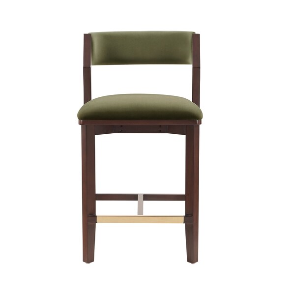 Manhattan Comfort Patricia Counter Stool  in Turtle Green - CS023-GR