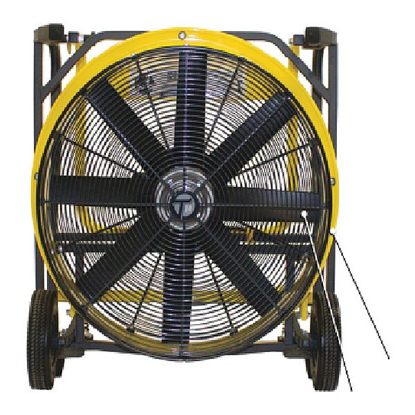 Tempest Standard Duty Air Circulator, Floor Mount, 24 in Blade Dia, 115/208-230V, 12,867 cfm - 913-1261
