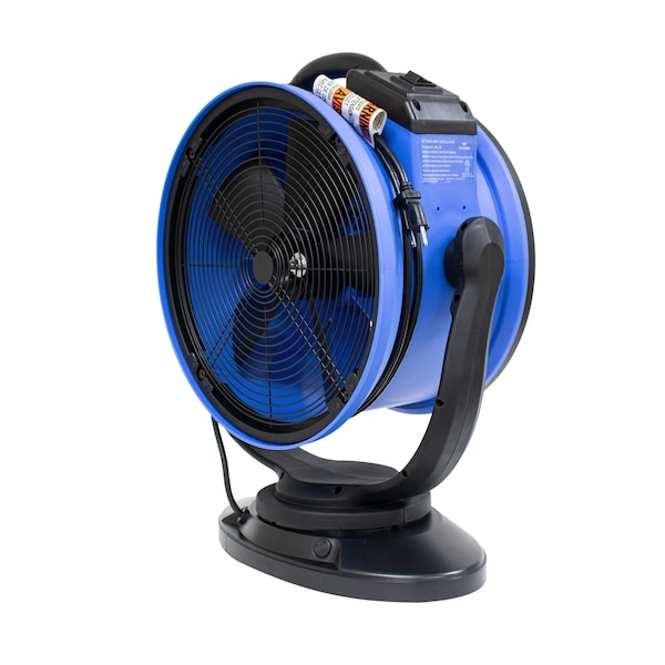 Xpower Multipurpose Air Circulator, 14 in Blade Dia, 115V, 2,100 cfm, Oscillating - FC-300S