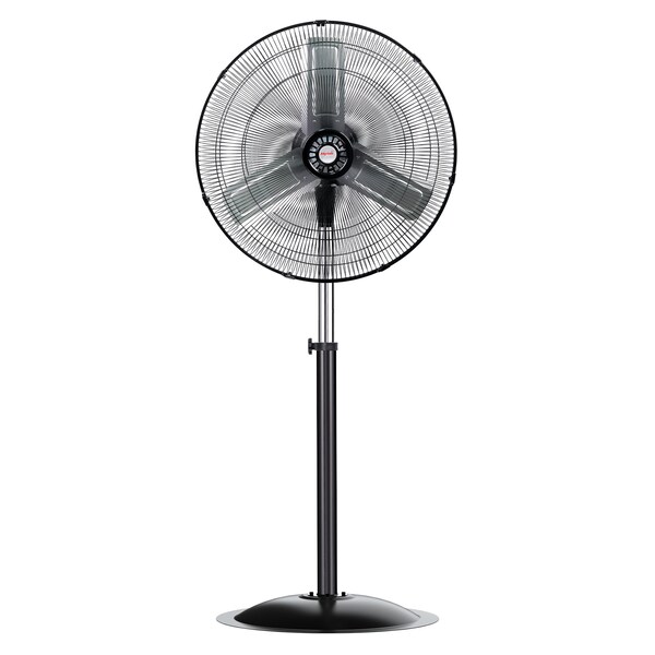Mytek High Velocity Industrial Air Circulator, 24 in Blade Dia, 120V, Oscillating - 3367K1-SSMY4