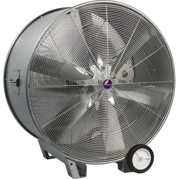 Venco Drum Fan, 48 in Blade Dia, Non-Oscillating - VMAC-48-BD-WK