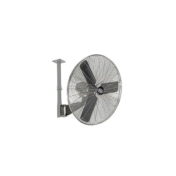 Global Industrial Fan, Ceiling Mount, 24 in Blade Dia, 120V - 795753
