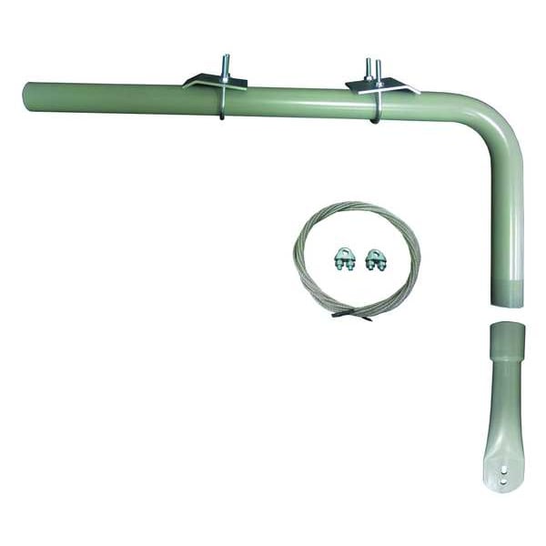 Dayton Mounting Bracket For Fan, I-Beam Mount, Non-Oscillating - 1ZCP8