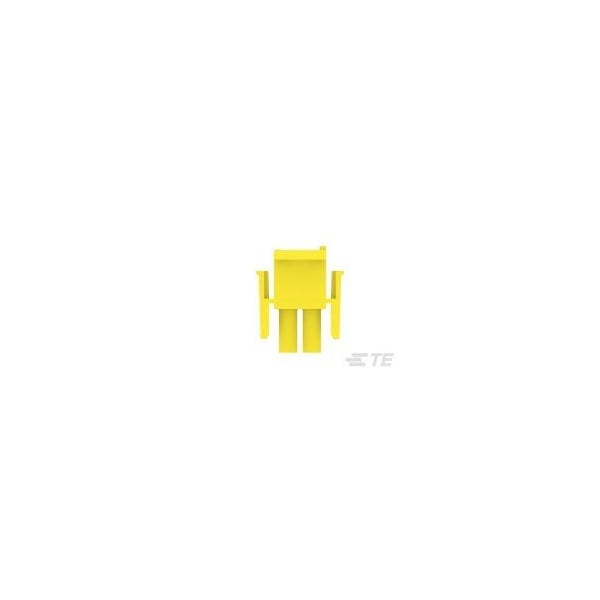 Te Connectivity 02P UMNL V0 PLUG HSG YELLOW - 1-350777-4