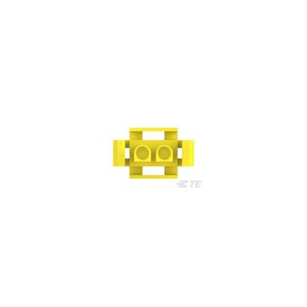 Te Connectivity 02P UMNL V0 PLUG HSG YELLOW - 1-350777-4