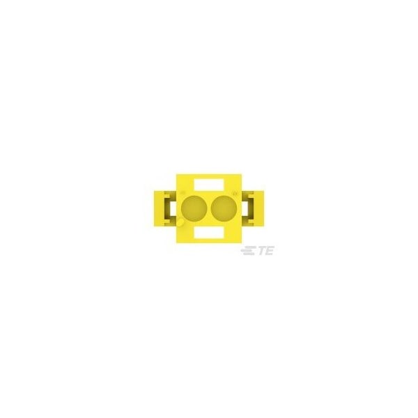 Te Connectivity 02P UMNL V0 PLUG HSG YELLOW - 1-350777-4