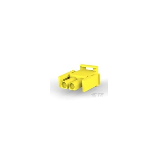 Te Connectivity 02P UMNL V0 PLUG HSG YELLOW - 1-350777-4