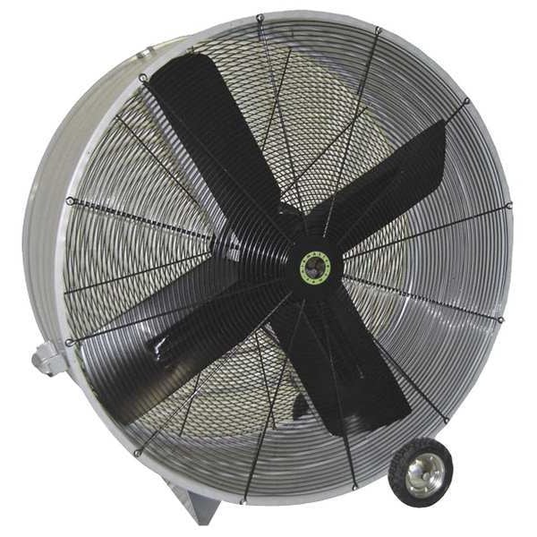 Airmaster Fan Air Cannon, Floor Mount, 48 in Blade Dia, 115V, 17,173 cfm - 60019