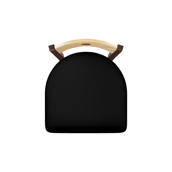 Holland Bar Stool Co 25" Swivel Counter Stool, Bronze Finish, Nat Back, Black Vinyl Seat - 83025BZNATMPLBBLKVINYL