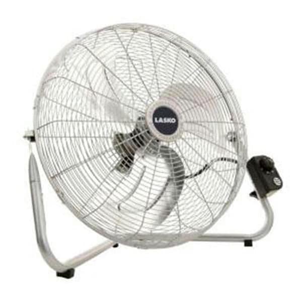 Lasko High Velocity Floor Fan, 20 in Blade Dia - LA87410
