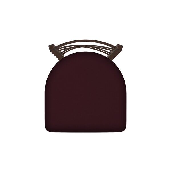 Holland Bar Stool Co 25" Swivel Counter Stool, Bronze Finish, Canter Bordeaux Seat - 82025BZ005