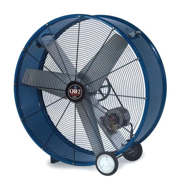 Zoro Select Air Circulator 42" Non-Oscillating, 115VAC, 9000/13000 CFM - QBX 4223