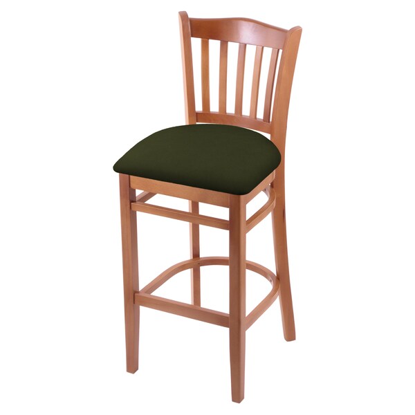 Holland Bar Stool Co 25" Counter Stool, Medium Finish, Canter Pine Seat - 312025MED010