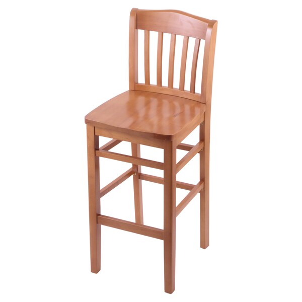 Holland Bar Stool Co 25" Counter Stool, Medium Finish, a Medium Seat - 311025MEDMED