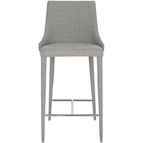 Safavieh Summerset Counter Stool- Linen Grey - 37.4 x 18.9 x 22.9 in. - FOX2017G-SET2