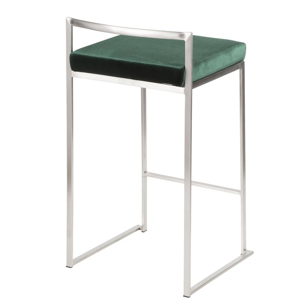 Lumisource Fuji Stacker Counter Stool - Set of 2 PR - B26-FUJI VGN2
