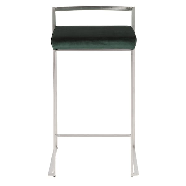 Lumisource Fuji Stacker Counter Stool - Set of 2 PR - B26-FUJI VGN2