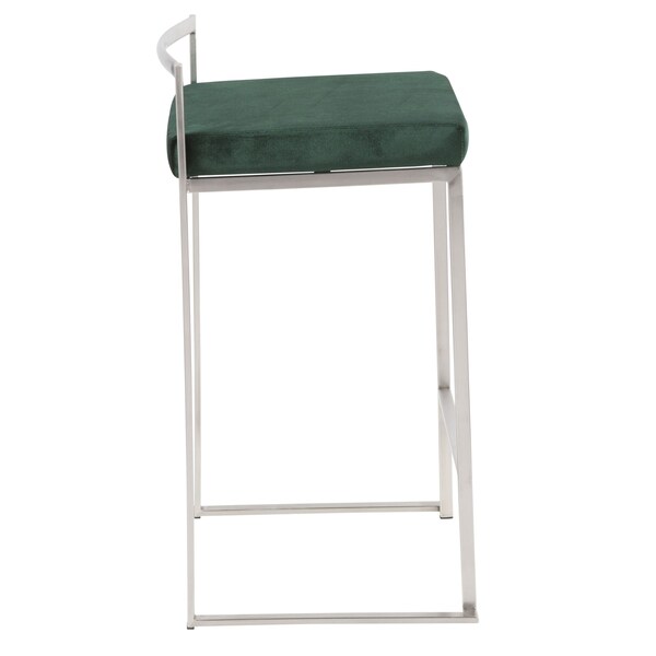 Lumisource Fuji Stacker Counter Stool - Set of 2 PR - B26-FUJI VGN2