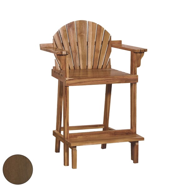 Elk Signature Lifeguard Counter Stool in Burnt Umber - 6617501BU