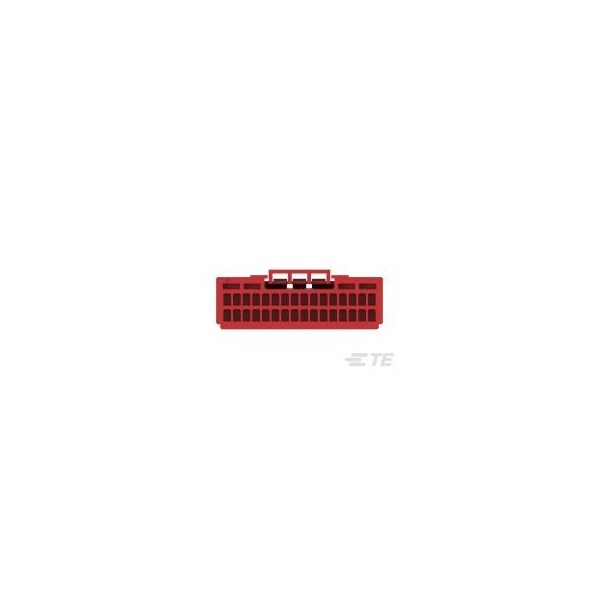 Te Connectivity DYNAMIC 1100D REC HSG 32P X  RED - 5-1871057-6