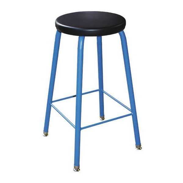 Greene Manufacturing Shop Stool, 13" Steel Seat, Seat Height Range: 18" to 27" - GST-100.STL-ADJ