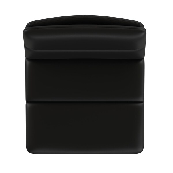 Flash Furniture Black Adjustable Height LeatherSoft Barstools, 2PK - CH-202071-BK-GG