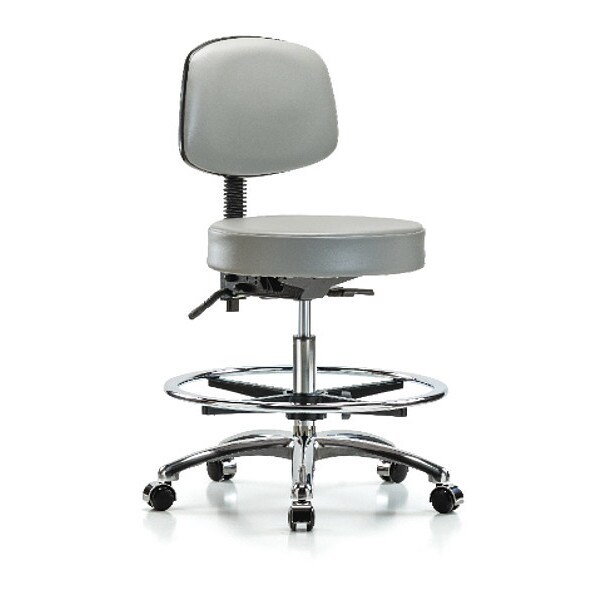 Blue Ridge Ergonomics Ben Stool, Vin Med, Bk, CF, Cast, Dov - BR-VMBST-CR-T1-CF-CC-8567