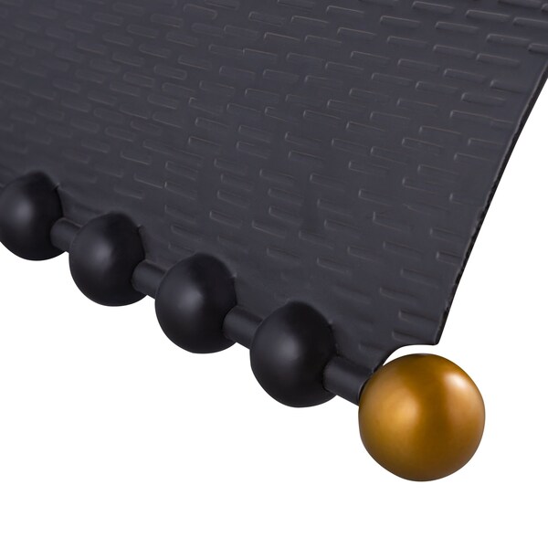 Elk Signature Layla Accent Stool - Blackened Bronze - H0805-11469