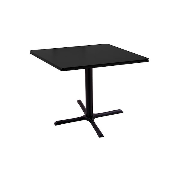 Holland Bar Stool Co 30" 211 Black Table, 30" x 30" Square Top - 211-3030BW30SQ