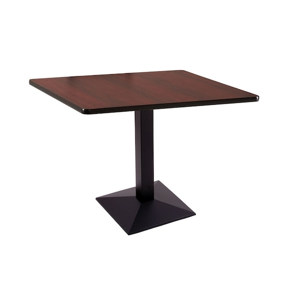 Holland Bar Stool Co 30" 217 Black Table, 36" x 36" Square Top - 21730BW36SQ