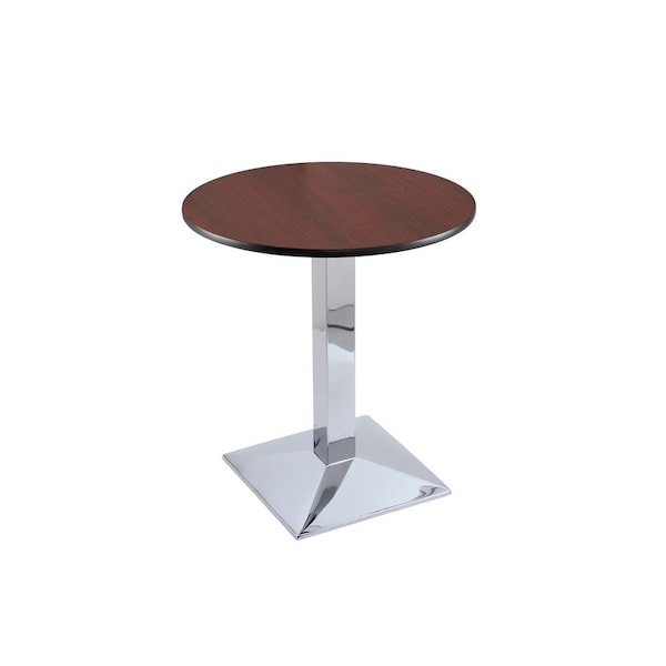 Holland Bar Stool Co 30" 217 Chrome Table, 24" dia. Top - 21730CH24R