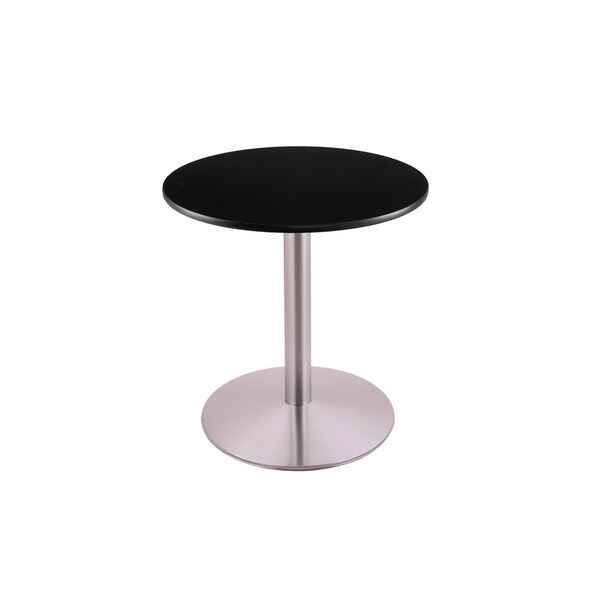 Holland Bar Stool Co 30" 214 Stainless Table, 24" dia. Top - 214-2230SS24R