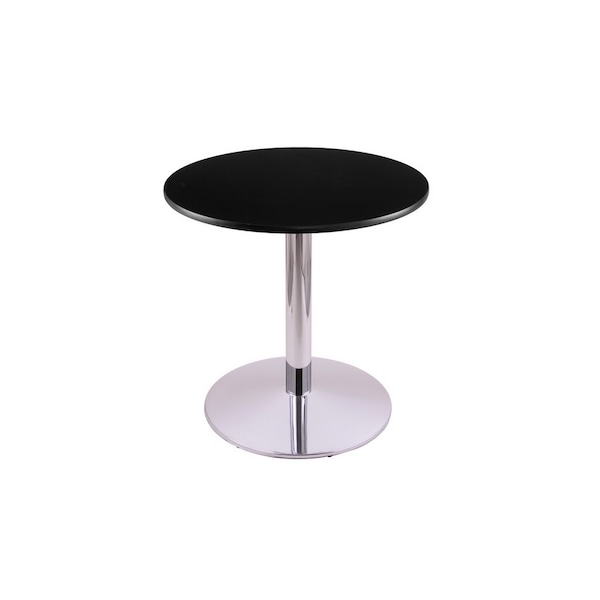 Holland Bar Stool Co 30" 214 Chrome Table, 24" dia. Top - 214-2230CH24R