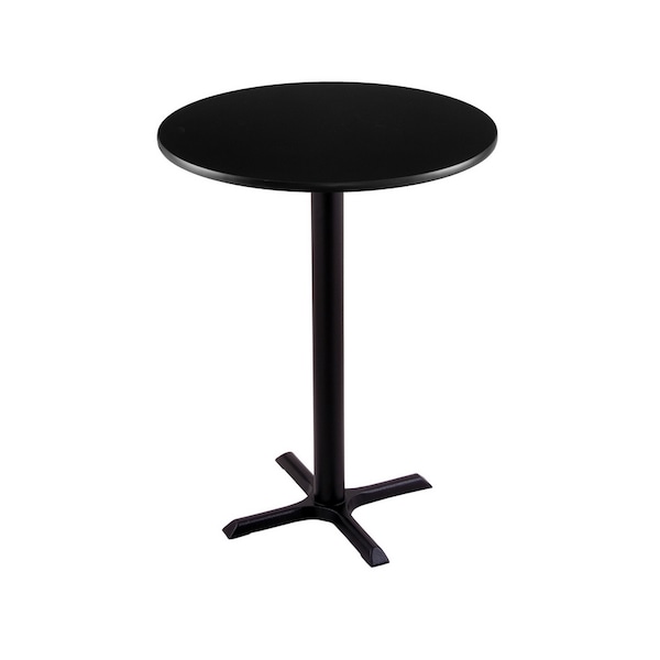 Holland Bar Stool Co 36" 211 Black Table, 30" dia. Top - 211-2236BW30R
