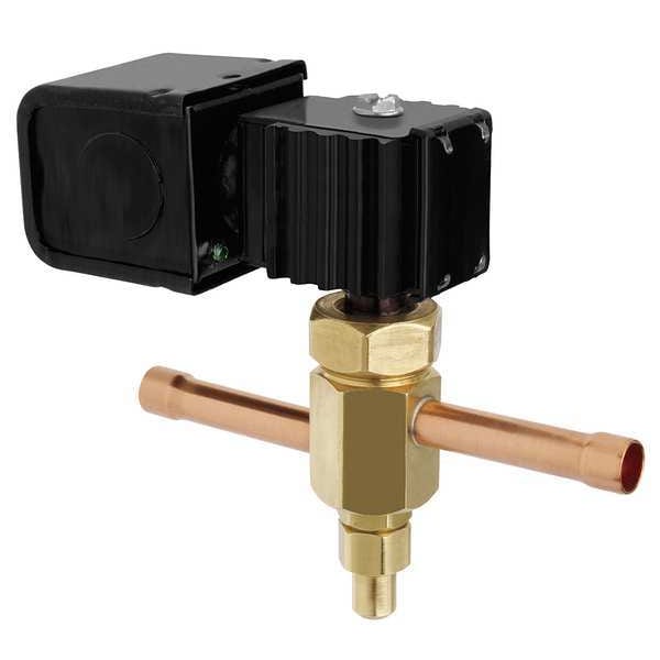 Parker Refrigeration Solenoid Valve, 650 psi, ODF - R26E63M