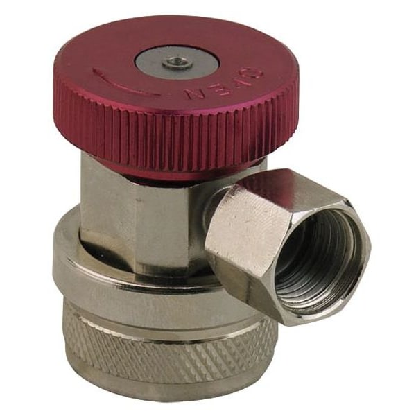 Zoro Select Automotive Service Connector, Red, High, Connection Size: 14mm Female Side Port - 6AWR3