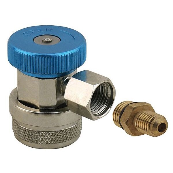 Zoro Select Automotive Service Connector, Blue, Low - 6AWR0