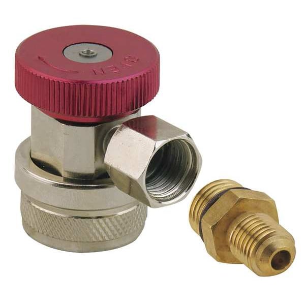 Zoro Select Automotive Service Connector, Red, High, Length: 1-7/8" - 6AWR1