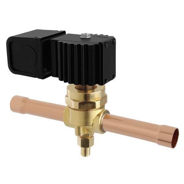 Parker Refrigeration Solenoid Valve, 650 psi, ODF - R38E147M
