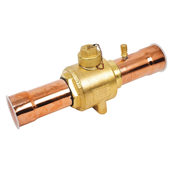 Ndl Refrigerant Ball Valve, 2 1/8 in, 700 psi - NBV17-S
