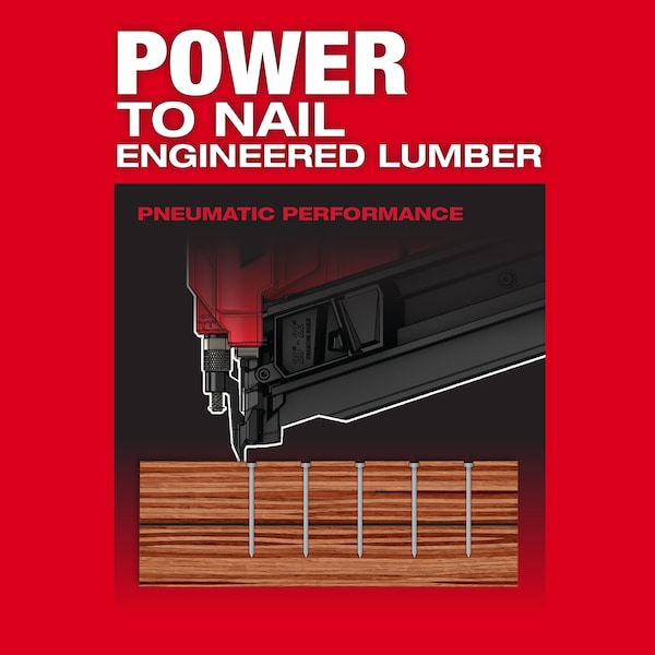 Milwaukee Tool M18 FUEL 21-Degree Framing Nailer Kit - 2744-21