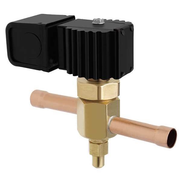 Parker Refrigeration Solenoid Valve, 650 psi, ODF - R32E94M
