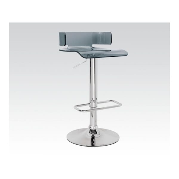Acme Furniture Industry Swivel Adjustable Stool - Gray - 96261
