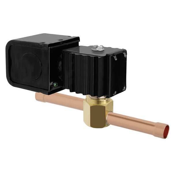 Parker Refrigeration Solenoid Valve, 500 psi, ODF - R16E33