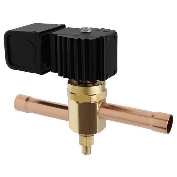 Parker Refrigeration Solenoid Valve, 650 psi, ODF - R36E104M